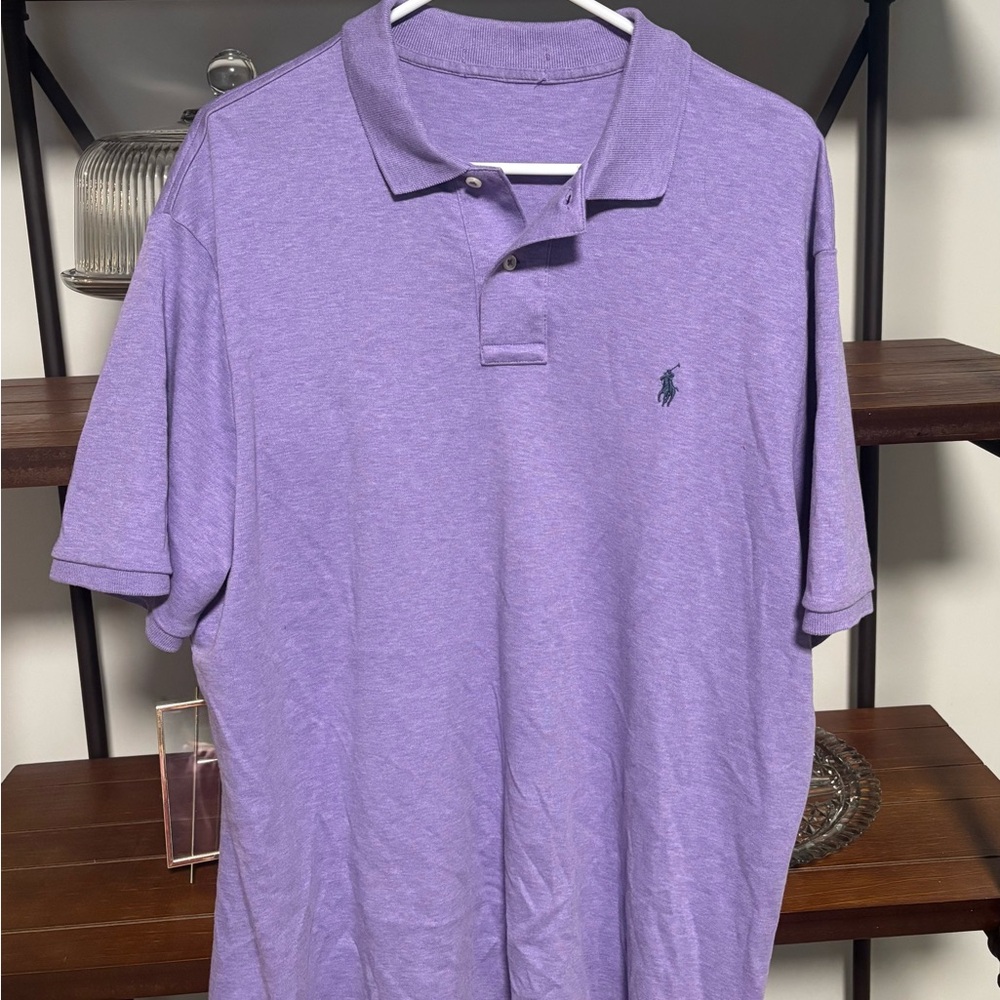 Polo by Ralph Lauren Lilac Short-Sleeve Polo Shirt